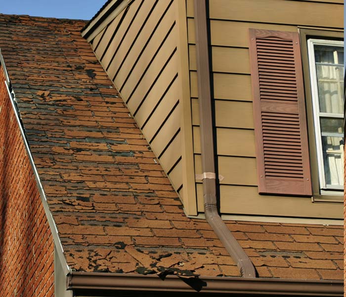 Before house with brick